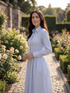Coastal shirt dress