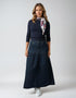 The Aviva Denim skirt