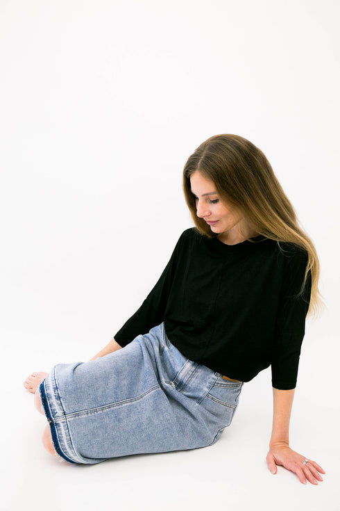 The Ultimate Denim Skirt