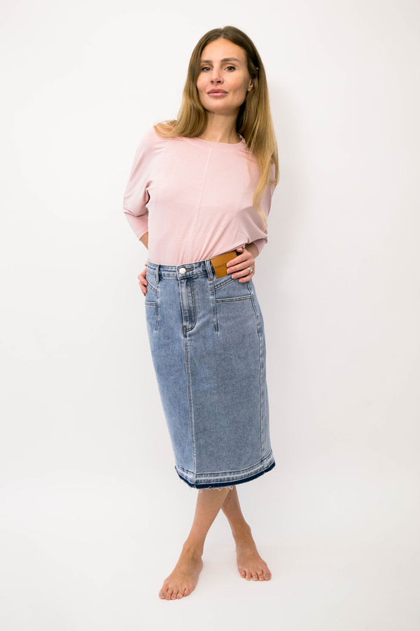 The Ultimate Denim Skirt