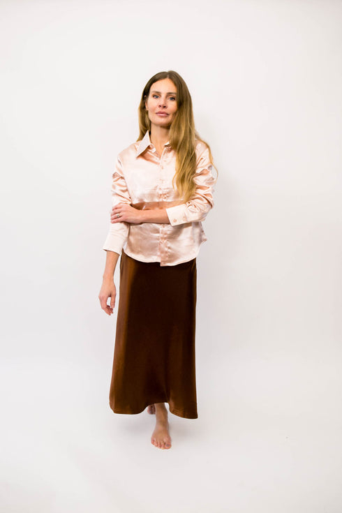 The Satin Skirt