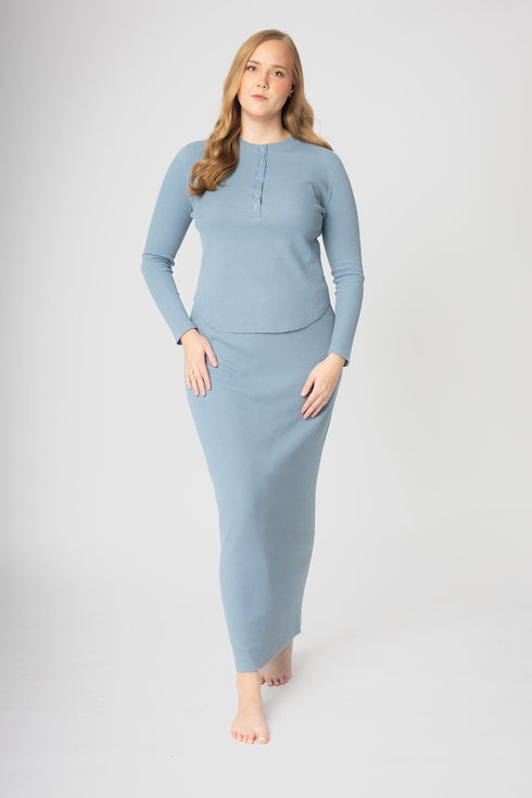 The Waffle Knit Skirt